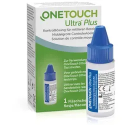 Produktbild One Touch Ultra Plus Kontrolllösung Mittel 3.8 ML