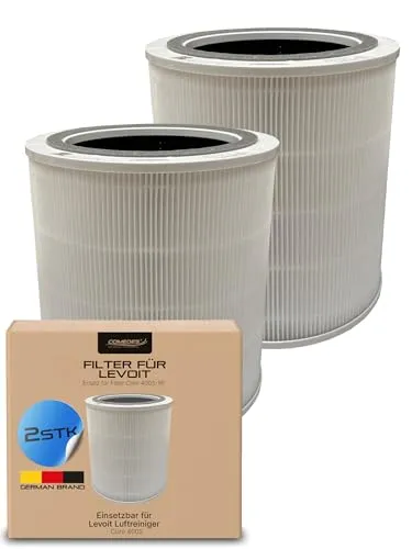 Comedes Ersatzfilter 2er Set für Levoit Core 400S