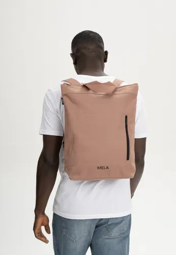 MELA Rucksack Hybrid ANIL - Vielseitig tragbar als Rucksack oder Umhängetasche - Rucksäcke, hybrides Design aus 100% Fairtrade-Baumwolle, wasserabweisend und schnelltrocknend - der ideale Allrounder für jeden Tag.
