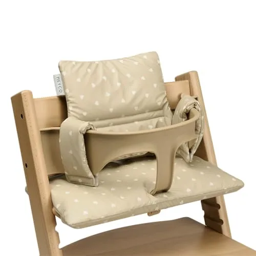 Meyco Baby Sitzverkleiner Kinderhochstuhl - Sweet Heart Sand/Soft Sand - One size