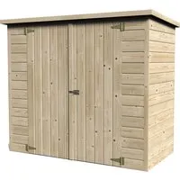 Produktbild Fahrradgarage Bike Box – 193 x 98 cm Holz
