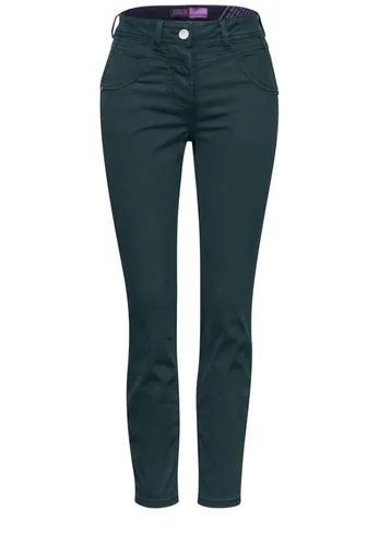 CECIL Damen B378092 Hose Slim Fit in fir Green in grün von CECIL