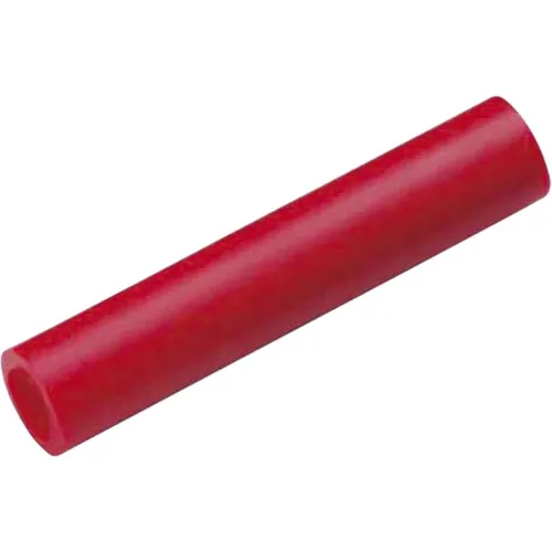 Stoßverbinder 0,5 - 1,5 mm² rot, Inhalt 50 Stück