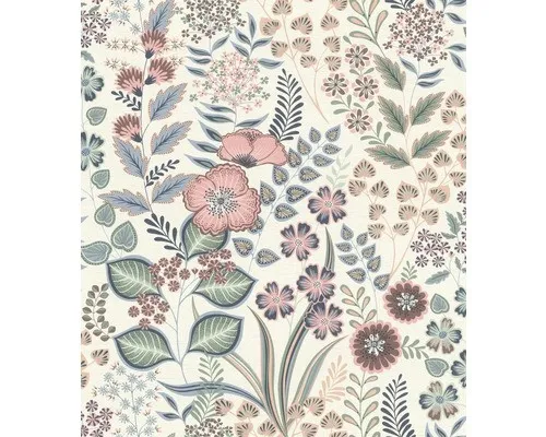 Rasch Vliestapete 792812 – Moderne Tapete in Rosa - Tapeten – Hochwertige Vliestapete für stilvolle Raumgestaltung, einfache Anwendung ohne Weichzeit und vielseitige Kombinationsmöglichkeiten.