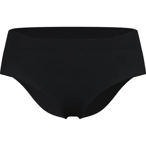 Odlo Damen Performance Light Eco Unterhose - Größe XS, schwarz - Kurze Unterhosen, leichte und nahtlos verarbeitete Unterhose aus geruchsneutralisierendem Stretchmaterial für schweißtreibende Touren.