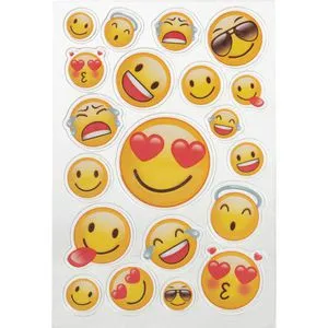 Herma Sticker Magic, 15325, Happy Smile, 20 Aufkleber, 20 Stück