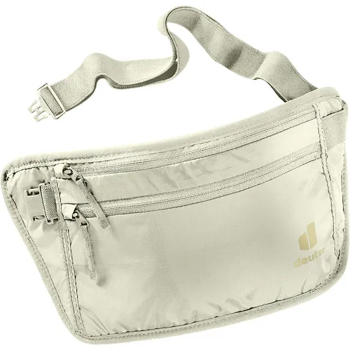 Deuter Security Money Belt II bone (6015) - Deuter Rucksäcke und Zubehör, sicherer Hüftbeutel mit verstellbarem Bauchgurt für optimalen Tragekomfort und schnellen Zugriff auf Wertsachen beim Reisen.