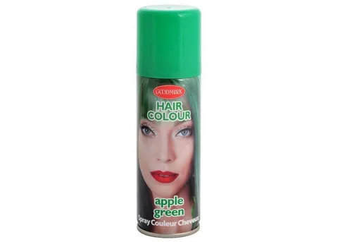 Goodmark Theaterschminke Color Haarspray - Farbspray 125 ml, Grün