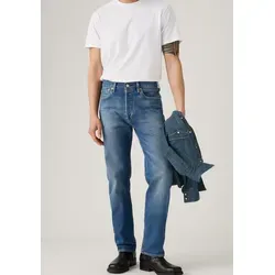 Levi's Original The Fairway 501 Jeans - Die ikonische Straight Fit Jeans mit 99 % Baumwolle und 1 % Elastan. Ideal für deinen individuellen Look und bietet ganztägigen Tragekomfort. Perfekte Passform mit geradem Bein und sitzend auf der Taille.