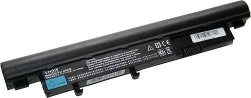 vhbw Akku kompatibel mit Acer Aspire 5810T-D34F, 5810T-D34, 5810TG, 5810T-944G32Mn, 5810T-8952, 5810T-8929 Notebook (4400 mAh, 11,1 V, Li-Ion)