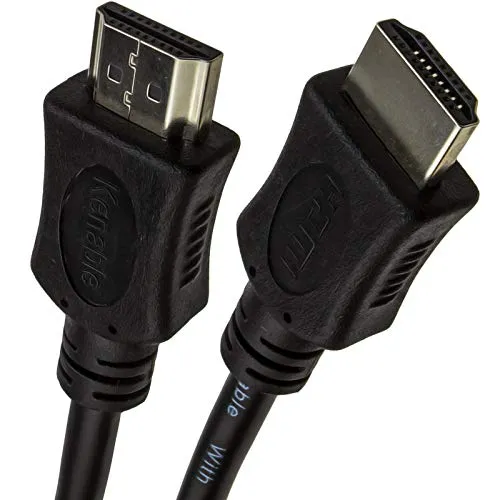 HDMI Kabel Hoch Geschwindigkeit 1080p HD TV Abgeschirmtes Anschlusskabel 0,25 m 25 cm [0.25 Meter/0,25m]