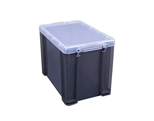 Really Useful Box Aufbewahrungsbox 19,0 l transparent, grau 39,5 x 25,5 x 29,0 cm