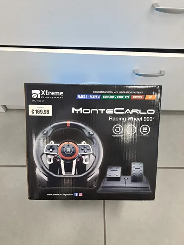 Xtreme Montecarlo 900° Lenkrad - Schwarz