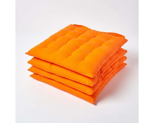 Sitzpolster Orange von Homescapes