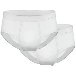 Herren GOTS Slip mit Eingriff Doppelpack - Herren-Slips aus hochwertiger Baumwolle, mit Eingriff und weichem Bund für optimalen Tragekomfort, trocknergeeignet und ideal für den täglichen Gebrauch.