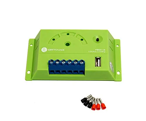 WATTSTUNDE PWM Solar Laderegler PEKO für 12V Anlagen von WATTSTUNDE