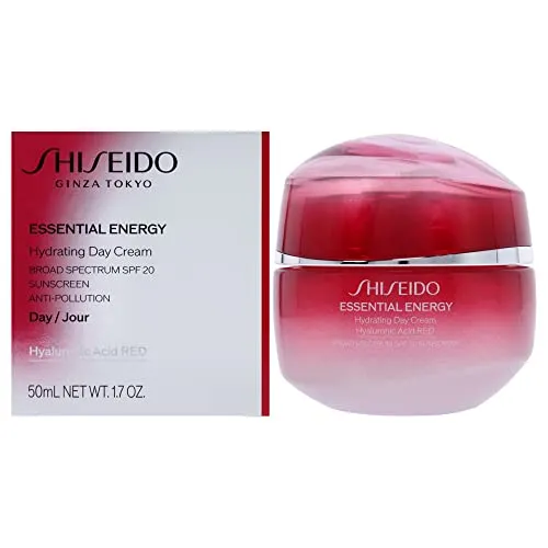 Shiseido Energy Day Cream SPF20 50 ml - Tagespflege mit SPF20, spendet intensive Feuchtigkeit und schützt vor UV-Strahlung, Umweltverschmutzung und Pollen für einen strahlend glatten Teint.