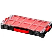PROREGAL QBRICK Sortimentskasten Pro HxBxT 30 x 45 x 8 cm 5 Liter Mit Deckgriff Mit Klemmverschlüsse Schwarz
