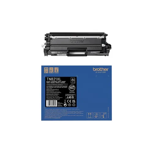Brother TN-821XLBK Tonerkartusche Schwarz - Hochleistungs-Toner für 12.000 Seiten, kosteneffizient und umweltfreundlich für HL-L9430CDN und HL-L9470CDN