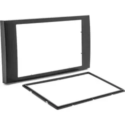 2DIN Radio Blende Rahmen Doppel DIN passend für Ford Transit Kuga S-Max Focus Fiesta