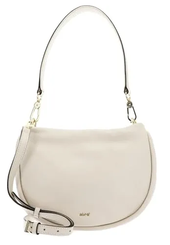 Abro Leather Dalia Hobo Bag Willow Beige