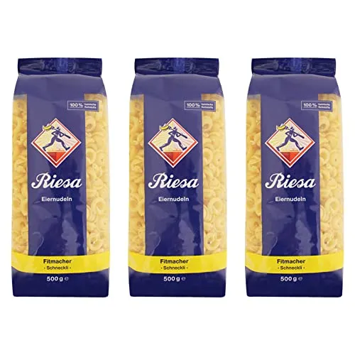 3er Pack Riesa Nudel Fitmacher Schneckli (3 x 500 g)
