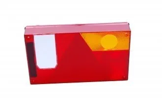 meinAnhängerersatzteil 1x Aspöck Lichtscheibe Ersatzglas RECHTS mit Rückfahrscheinwerfer für Multipoint 1 Rückleuchte