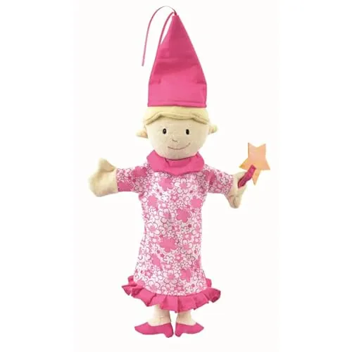Egmont Toys Handpuppe Gute Fee 30 cm - Magisches Puppentheater für Kinder - Plüsch-Handpuppen, hochwertige Verarbeitung und ideal für kreatives Spiel, fördert Fantasie und Feinmotorik!