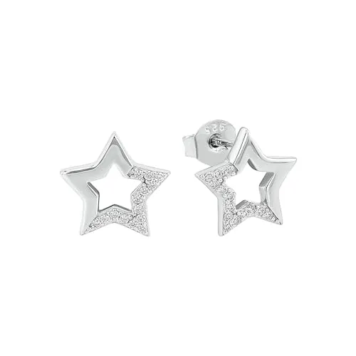 Amor Ohrstecker 925 Sterling Silber mit Zirkonia von Amor