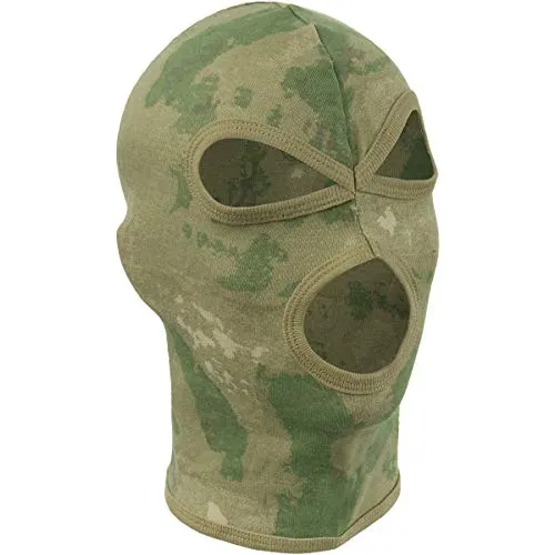 MFH Balaclava, 3-Loch, dünn, 100% Baumwolle (DE/NL/SE/PL, Alphanumerisch, Einheitsgröße, HDT-camo FG)