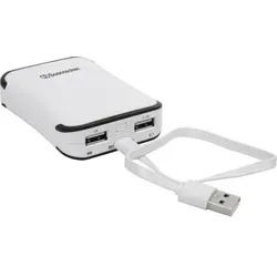 Soennecken Ladegerät PowerBank 71651 6.600mAh weiß/grau von Soennecken