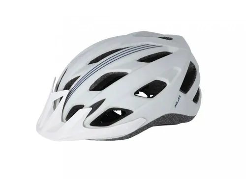 XLC Fahrradhelm BH-C28 Unisize 53-58cm - Sicher und komfortabel - Fahrradhelme mit Single Inmold-Konstruktion, 20 Lüftungsöffnungen und verstellbarem Schild für optimalen Komfort und Sicherheit beim Radfahren.