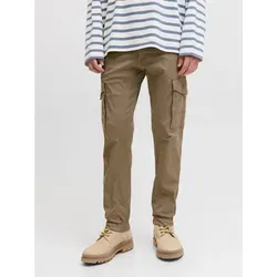 Jack & Jones Cargohose JPSTPAUL JJFLAKE CARGO NOOS in braun von Jack & Jones