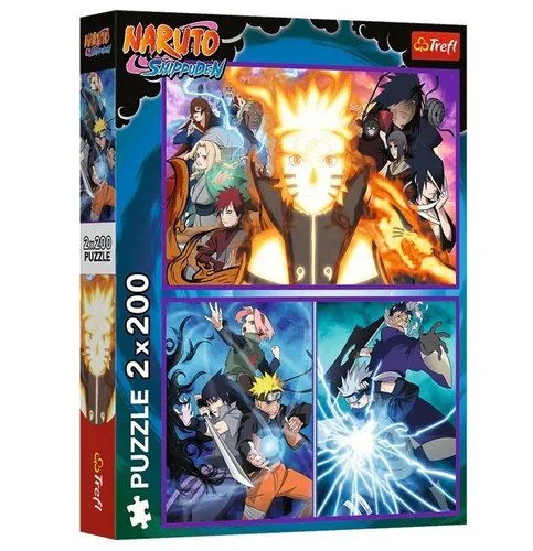 Puzzle 2x200 pieces Naruto Ninja Trefl 5900511133332