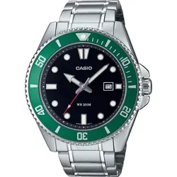 Casio Watch MDV-107D-3AVEF - Herren Armbanduhr aus Edelstahl, mit leuchtenden Funktionen für optimale Sichtbarkeit im Dunkeln und stylishen, robusten Design.