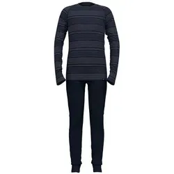 Odlo Thermounterwäsche Kinder Active Warm I Skiunterwäsche Set - Funktionsunterwäsche Set mit taillierter Passform, bietet optimale Wärmeisolation und Feuchtigkeitsmanagement für aktive Kinder im Winter.