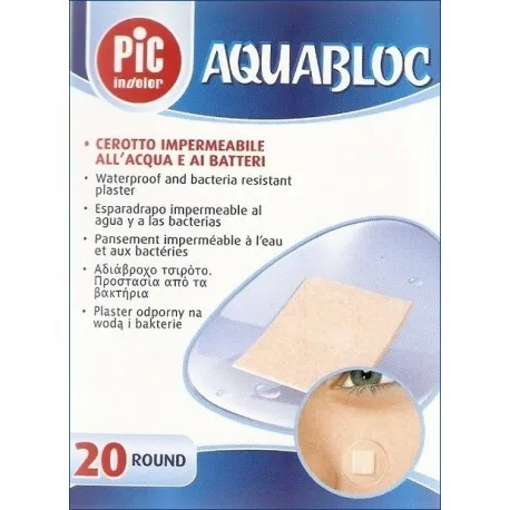 Pic Aquabloc Pflaster Durchmesser 22,5 mm 20 Stück