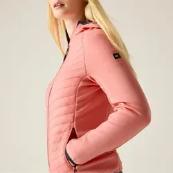 Regatta Andreson Hybrid-Steppjacke für Damen - wasserabweisend und isoliert - Die Regatta Andreson Hybrid-Steppjacke für Damen bietet eine leichte, isolierende Warmloft-Füllung. Perfekt für Wanderungen, mit praktischen Reißverschlusstaschen und sportlichem Schnitt für optimalen Tragekomfort.