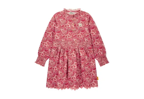 Steiff Mädchen Kleid Kinderkleid, Peach Blossom, 98 cm in orange von Steiff