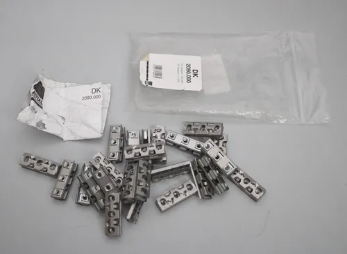 Rittal 2090000 19 Zoll Netzwerkschrank-Befestigungsmaterial 1 HE - werkzeugloses Einrasten, ideal für einfache Montage von Ausbaukomponenten