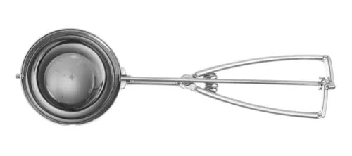 HENDI Eisportionierer Stöckel, 80mm Edelstahl Eislöffel - Eisportionierer aus Edelstahl mit 80mm Durchmesser, ideal für die perfekte Portionierung von Eiscreme, geschirrspülergeeignet und langlebig.