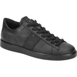Ecco Damen Street LITE Sneaker, Black/Black, 36 EU - Damen-Sneaker aus hochwertigem Nappaleder, wasserdicht mit GORE-TEX und flexibler FLUIDFORM Verarbeitung für optimalen Tragekomfort und Bewegungsfreiheit.