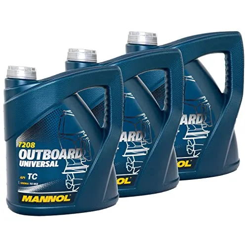 Motoröl Motor Öl Outboard Marine MANNOL API TD 3 X 4 Liter