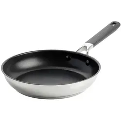 Kitchenaid Bratpfanne Classic Stainless Steel, Silber, PFAS-frei - Kitchenaid Bratpfanne Classic Stainless Steel in Silber, aus hochwertigem Metall und Kunststoff. Ideal für gesundes Kochen ohne PFAS, perfekt für jede Küche.