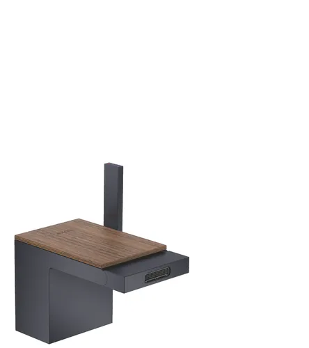 Platte 150 axor myedition amerikanisch Nussbaum in schwarz von Hansgrohe