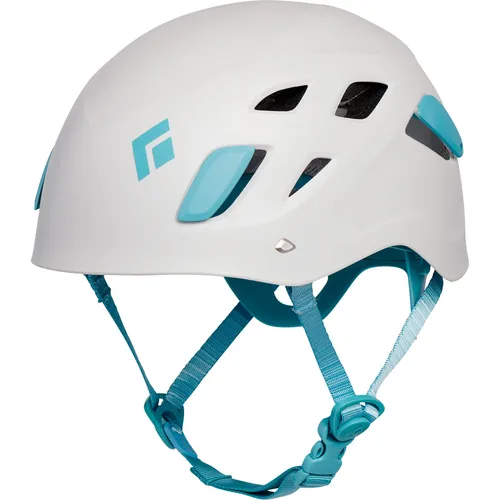 Black Diamond Half Dome Damen Kletterhelm - Weiß S-M - Kletterhelme mit optimalem Schutz und verstellbarem Sitz, ideal für Klettererinnen, die Sicherheit und Komfort schätzen.