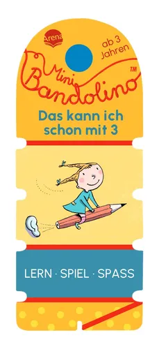 Mini Bandolino: Lernspiel für Kinder ab 3 Jahren - Denksport & Gedächtnisspiele - Fördert spielerisch das Denken mit Lösungskontrolle für kleine Entdecker.
