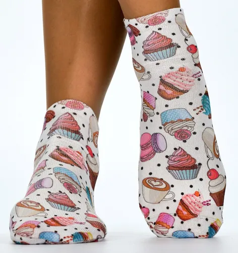 Damen WIGGLESTEPS Sneaker - ONE SIZE (Gr. 36/40) - Motiv: 02088 - Cupcake