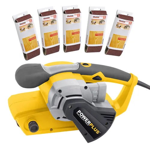 Leistungsstarker Bandschleifer 950 Watt mit Koffer