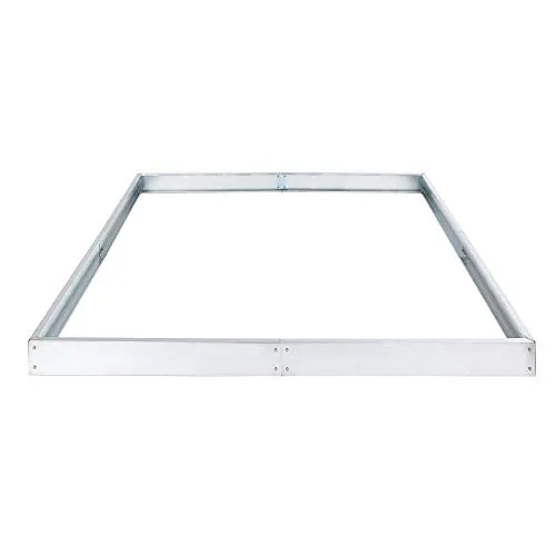 Zelsius Stahl Fundamentrahmen 311 x 189 x 10 cm | Stabil und passend für Zelsius Gewächshaus - Garten-Zubehör und idealer Fundamentrahmen für Gewächshäuser mit 311 x 189 cm Stellfläche. Sorgt für Standfestigkeit und sichert Ihr Gewächshaus gegen Wind und Wetter.